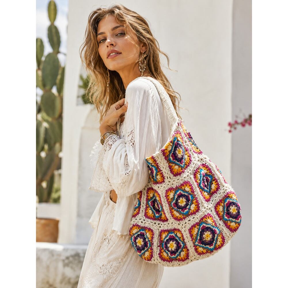 Free People Catch Me Boho Crochet Bag